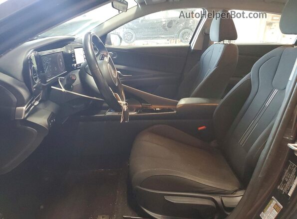 5NPLS4AGXMH004589 2021 HYUNDAI ELANTRA Gray Vista interior delantera