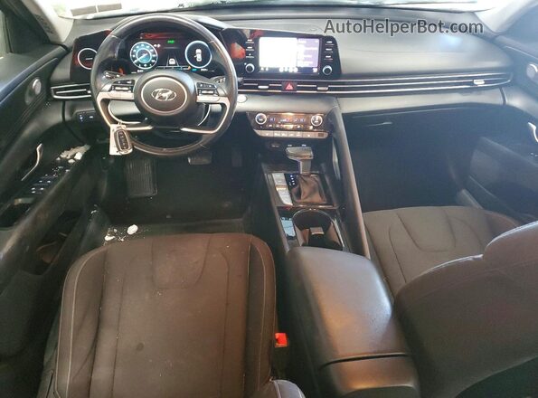 5NPLS4AGXMH004589 2021 HYUNDAI ELANTRA Gray Vista del salpicadero