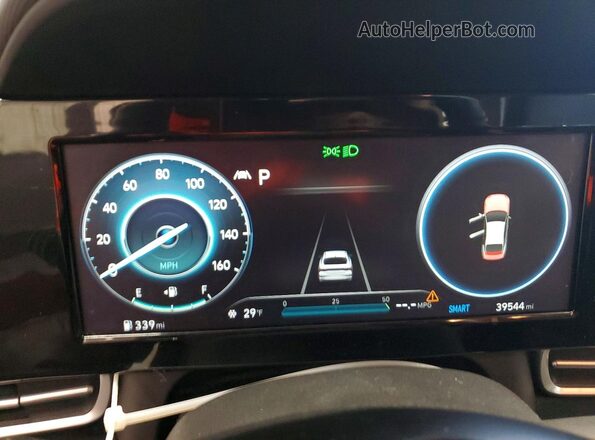 5NPLS4AGXMH004589 2021 HYUNDAI ELANTRA Gray Vista del cuadro de instrumentos