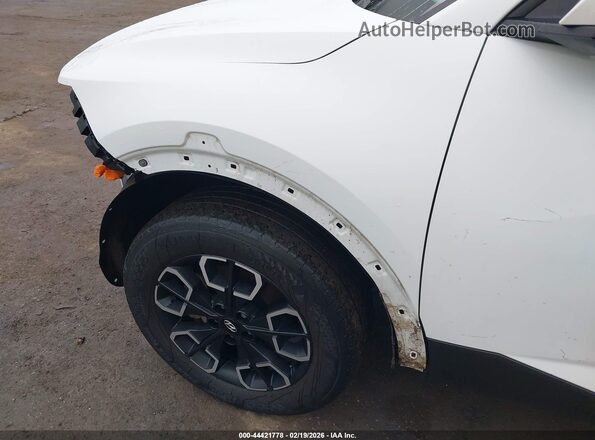 5NTJBDAEXNH027251 2022 HYUNDAI SANTA CRUZ White Widok z przodu