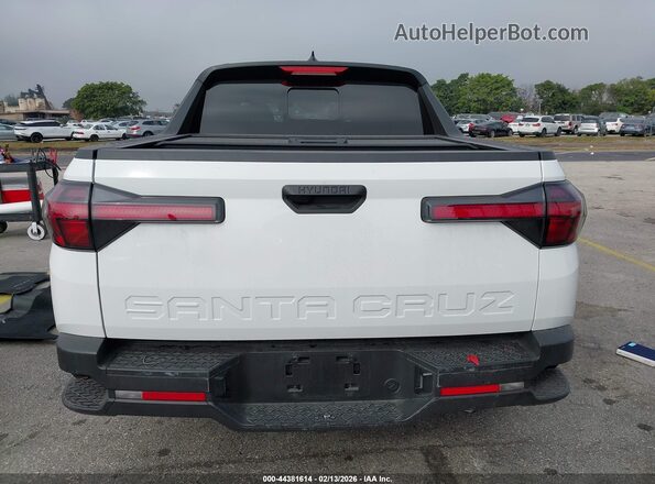 5NTJC4DE4SH133781 2025 HYUNDAI SANTA CRUZ White 