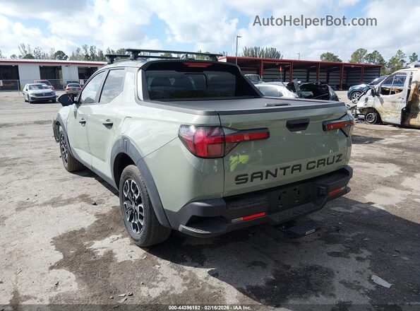 5NTJCDAE3NH023958 2022 HYUNDAI SANTA CRUZ Green Հետևի ձախ
