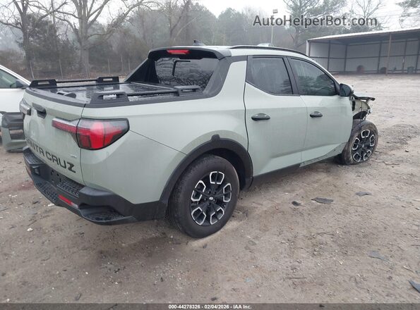 5NTJCDDE3RH118960 2024 HYUNDAI SANTA CRUZ Зеленый Задняя правая четверть