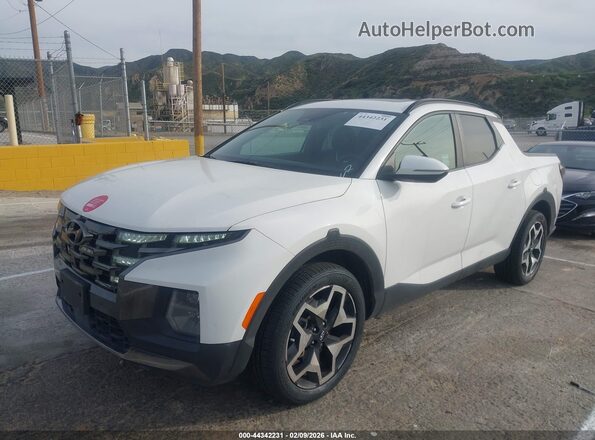 5NTJEDAF8PH043676 2023 HYUNDAI SANTA CRUZ White Przód lewy