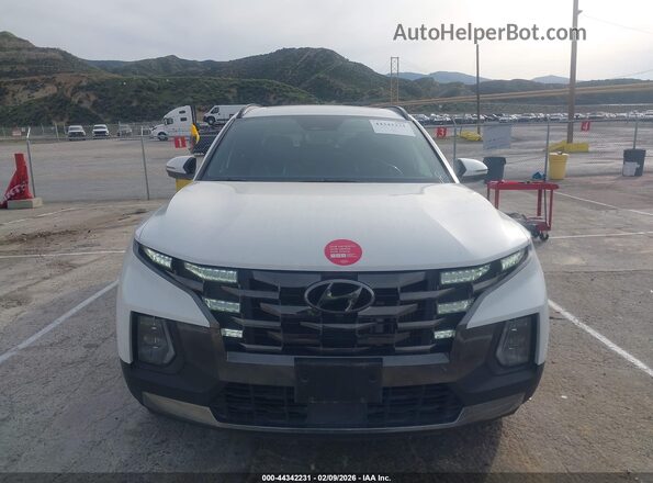 5NTJEDAF8PH043676 2023 HYUNDAI SANTA CRUZ White Widok zestawu wskaźników