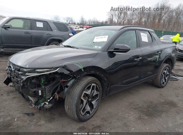 5NTJEDAF8PH062146 2023 HYUNDAI SANTA CRUZ Черный Передняя левая четверть