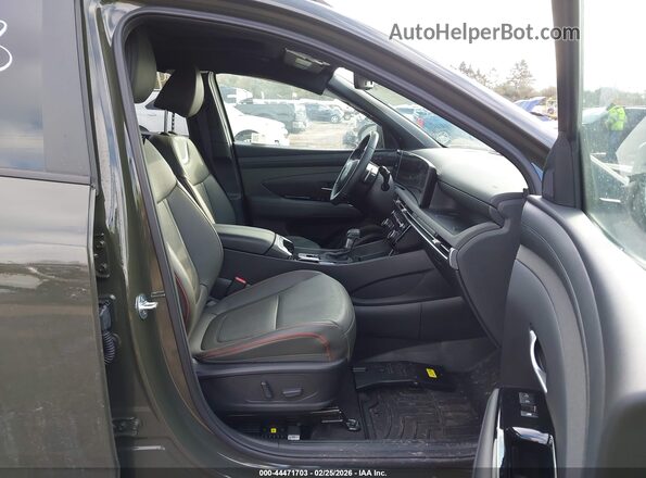 5NTJEDDF1SH137094 2025 HYUNDAI SANTA CRUZ Green Front interior view