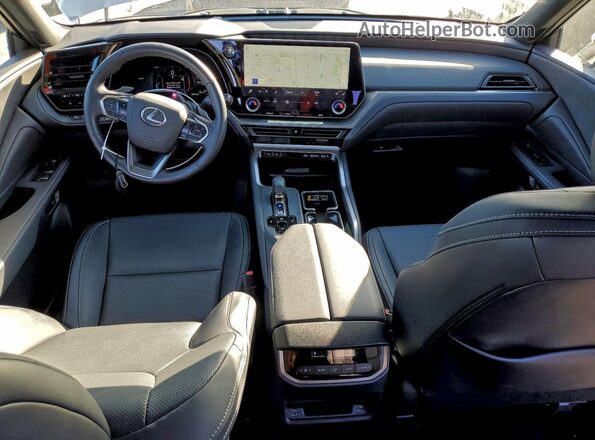 5TDAAAA63SS016476 2025 LEXUS TX White წინა პანელის ხედი