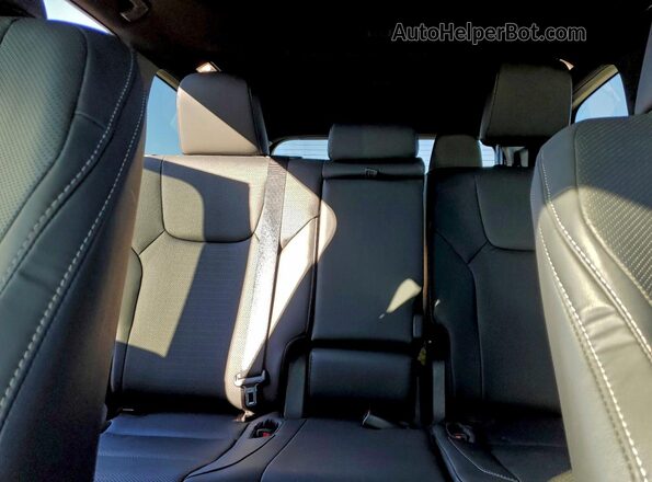 5TDAAAA63SS016476 2025 LEXUS TX White უკანა სავარძლების ხედი