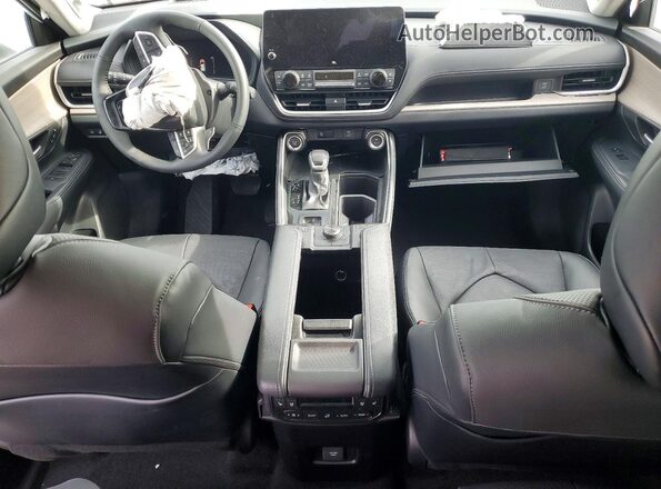5TDAAAB53SS082189 2025 TOYOTA GRAND Белый Вид панели приборов