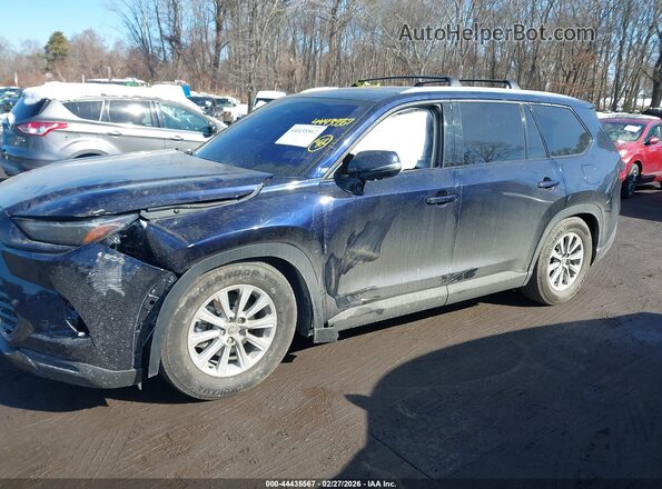 5TDAAAB58RS070016 2024 TOYOTA GRAND HIGHLANDER Black Սալոնի 360 աստիճան տեսք