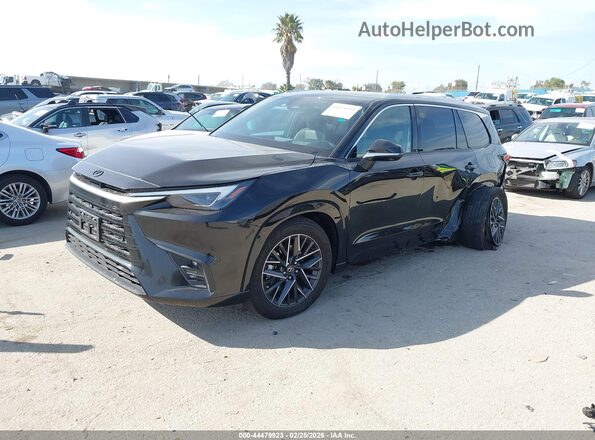 5TDAAAB60SS020838 2025 LEXUS TX 350 Черный Передняя левая четверть
