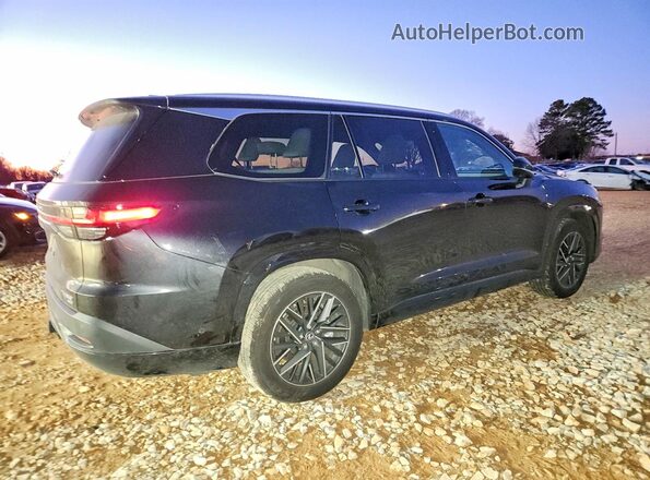 5TDAAAB62RS001007 2024 LEXUS TX Черный Задняя правая четверть