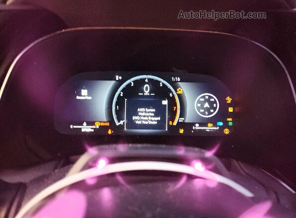5TDAAAB62RS001007 2024 LEXUS TX Черный Вид щитка приборов