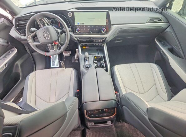 5TDAAAB67SS032632 2025 LEXUS TX White Vista del salpicadero