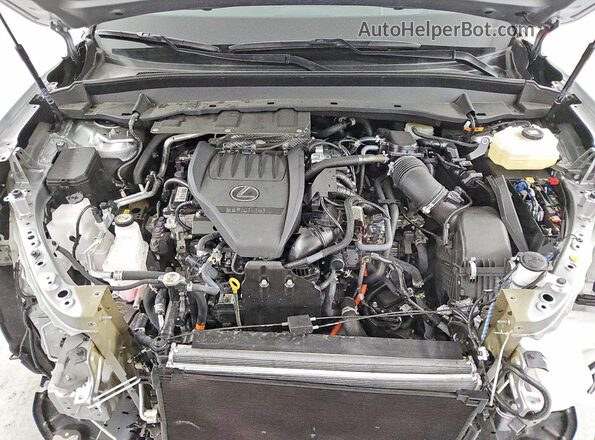5TDABAB60SS014714 2025 LEXUS TX Silver Widok komory silnika