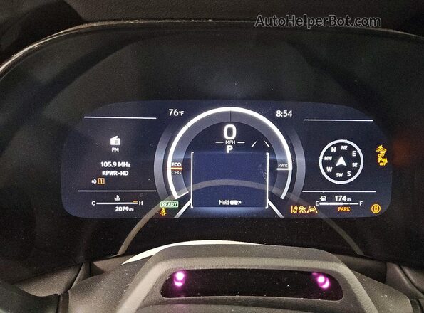 5TDABAB60SS014714 2025 LEXUS TX Silver Widok zestawu wskaźników
