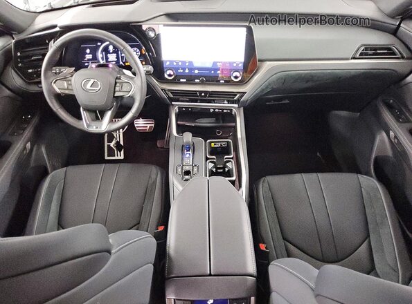 5TDABAB60SS014714 2025 LEXUS TX Silver Widok deski rozdzielczej