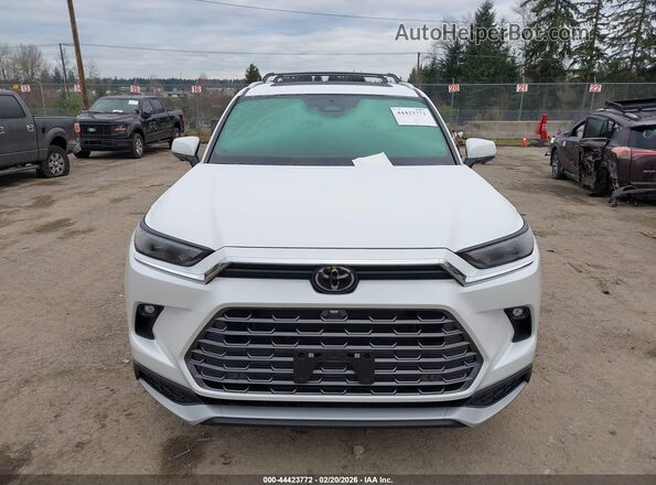 5TDADAB58SS014008 2025 TOYOTA LIMITED White Սարքավորումների վահանակի տեսք