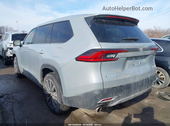 5TDADAB58SS020326 2025 TOYOTA HIGHLANDER HYBRID Gray Trasero izquierdo