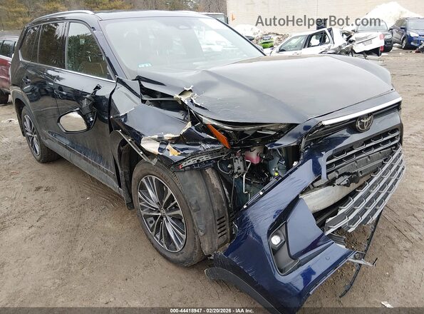 5TDADAB59SS013059 2025 TOYOTA HIGHLANDER HYBRID Dark Blue წინა ხედი