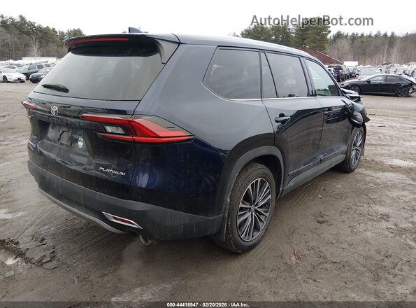 5TDADAB59SS013059 2025 TOYOTA HIGHLANDER HYBRID Dark Blue უკანა მარჯვენა