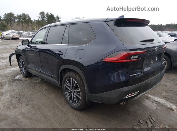 5TDADAB59SS013059 2025 TOYOTA HIGHLANDER HYBRID Dark Blue უკანა მარცხენა
