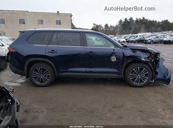 5TDADAB59SS013059 2025 TOYOTA HIGHLANDER HYBRID Dark Blue უკანა სალონის ხედი