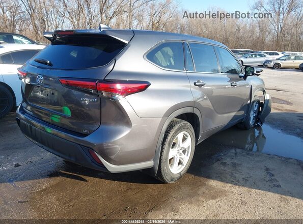 5TDBBRCH1MS536712 2021 TOYOTA LE Серый Задняя правая четверть