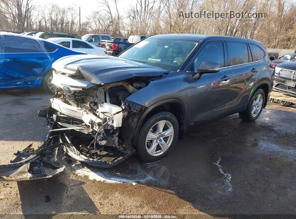 5TDBBRCH1MS536712 2021 TOYOTA LE Серый Передняя левая четверть