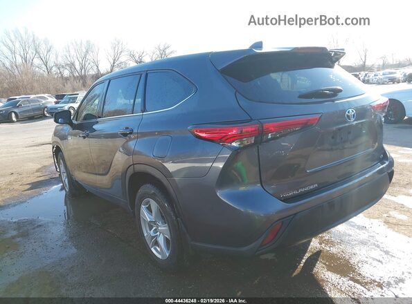 5TDBBRCH1MS536712 2021 TOYOTA LE Серый Задняя левая четверть