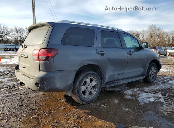 5TDBY5G17JS158721 2018 TOYOTA SEQUOIA Gray Rear right