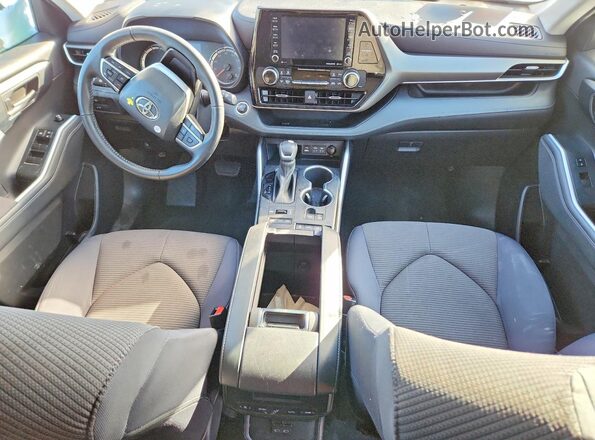 5TDBZRBH4NS223488 2022 TOYOTA HIGHLANDER Gray 