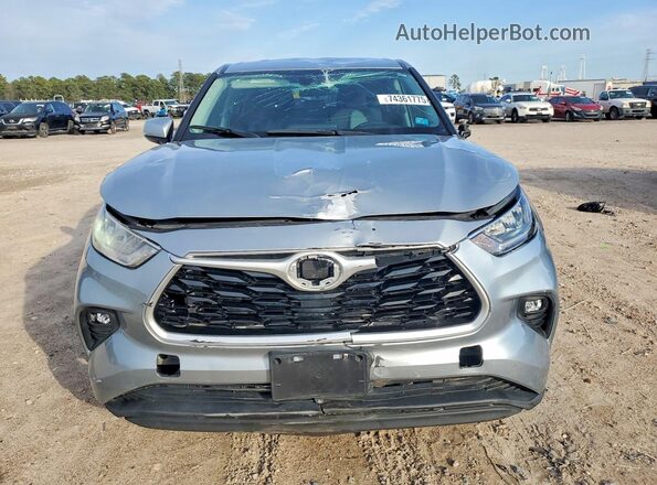 5TDBZRBH9LS514579 2020 TOYOTA HIGHLANDER Silver Vista frontal