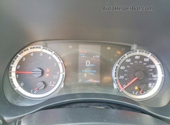 5TDBZRBH9LS514579 2020 TOYOTA HIGHLANDER Silver Vista del cuadro de instrumentos