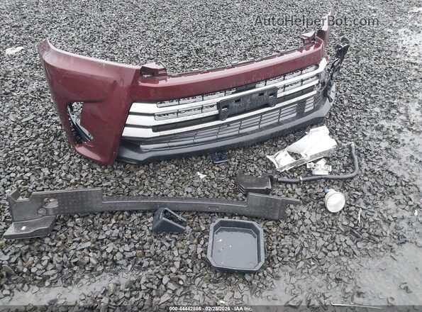 5TDBZRFH5KS921128 2019 TOYOTA LE Red 
