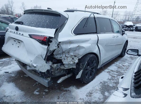 5TDCRKEC2PS155593 2023 TOYOTA SIENNA Белый Задняя правая четверть