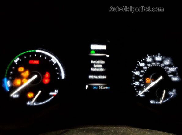 5TDCSKFC1RS145871 2024 TOYOTA SIENNA Gray Вид щитка приладів