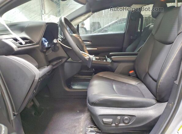 5TDCSKFC1RS145871 2024 TOYOTA SIENNA Gray Вид салону спереду