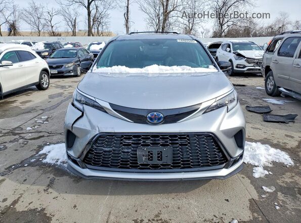 5TDCSKFC5PS075160 2023 TOYOTA SIENNA Silver წინა ხედი