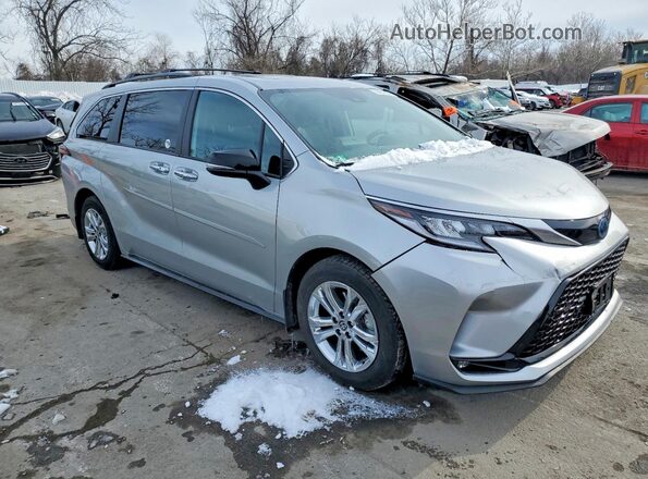 5TDCSKFC5PS075160 2023 TOYOTA SIENNA Silver წინა მარჯვენა