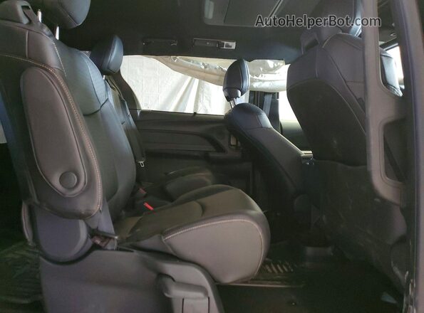 5TDCSKFC6SS218691 2025 TOYOTA SIENNA Black Vista interior trasera
