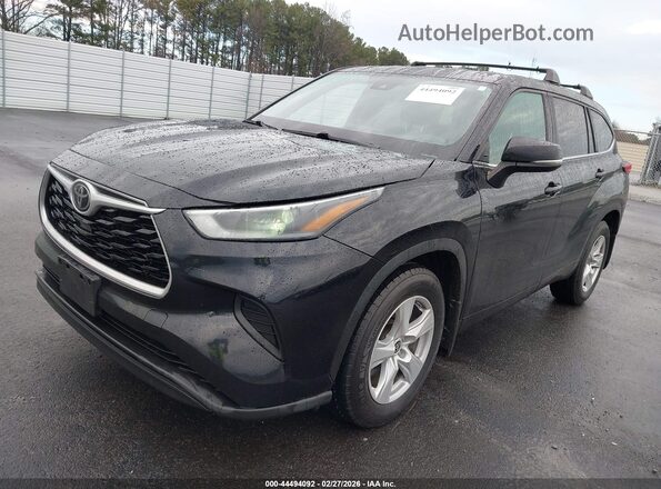 5TDCZRBHXMS530800 2021 TOYOTA HIGHLANDER Черный 