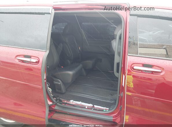 5TDDRKEC2MS035583 2021 TOYOTA SIENNA Burgundy Вид наклейки з VIN-кодом