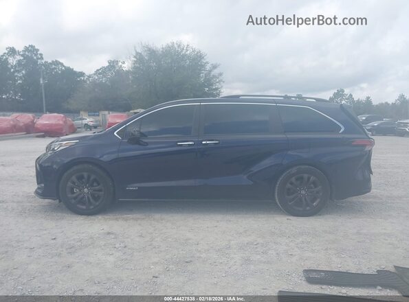 5TDDRKEC5MS019491 2021 TOYOTA SIENNA Dark Blue Панорамный вид салона 360°