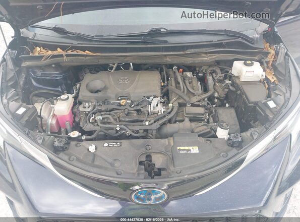 5TDDRKEC5MS019491 2021 TOYOTA SIENNA Dark Blue Вид сзади
