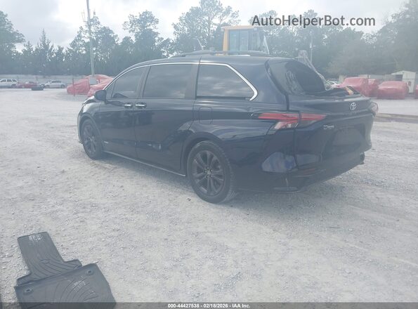 5TDDRKEC5MS019491 2021 TOYOTA SIENNA Dark Blue Задняя левая четверть
