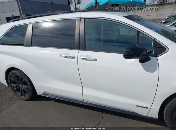 5TDDRKEC7MS005513 2021 TOYOTA SIENNA White Панорамний вид салону 360°
