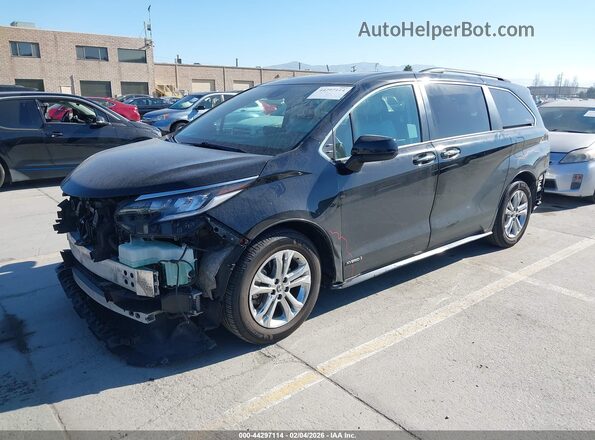 5TDDSKFC6MS006865 2021 TOYOTA SIENNA Black Przód lewy