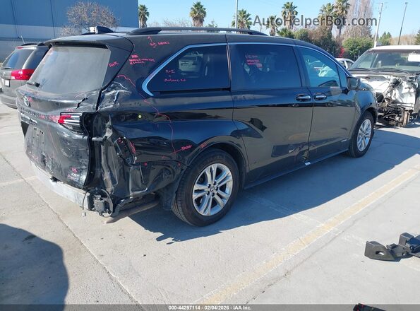 5TDDSKFC6MS006865 2021 TOYOTA SIENNA Black Tył prawy